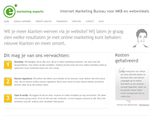 Tablet Screenshot of emarketingexperts.nl